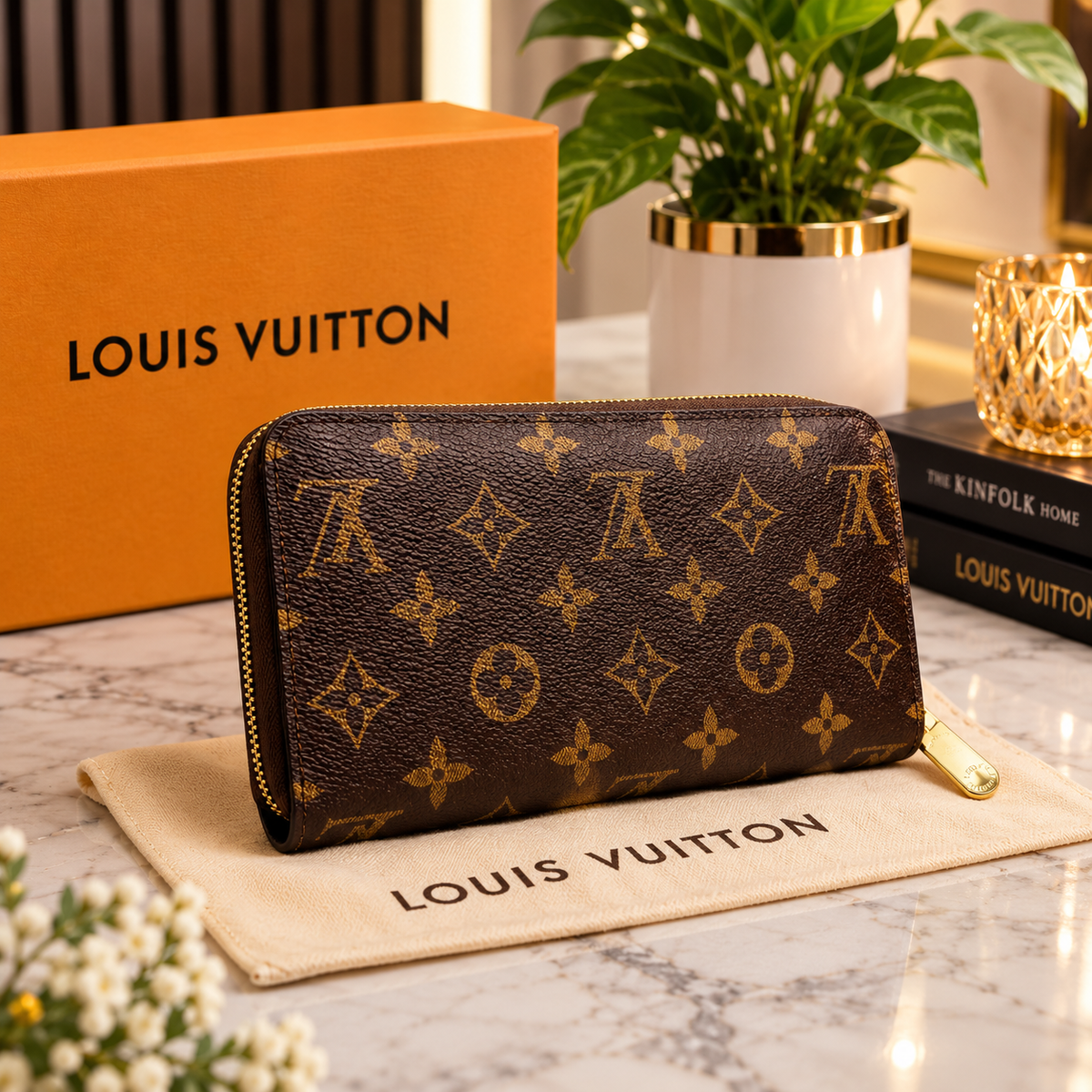 Louis Vuitton Monogram Zippy Wallet Round Zipper Long Wallet – Designer Zip-Around Wallet | Luxeora Shop
