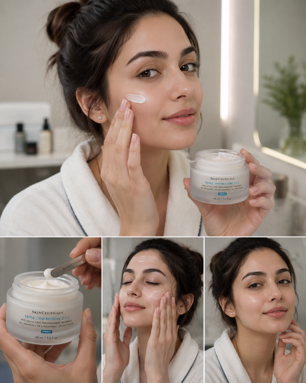 SkinCeuticals Triple Lipid Restore 2:4:2 Anti-Aging Cream 48ml 1.6oz – Lipid-Rich Moisturizer | Luxeora Shop
