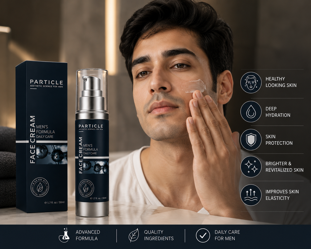 Particle Men's Face Cream Daily Moisturizer 2-Pack 1.7 fl oz 50ml Each – Luxeora Shop