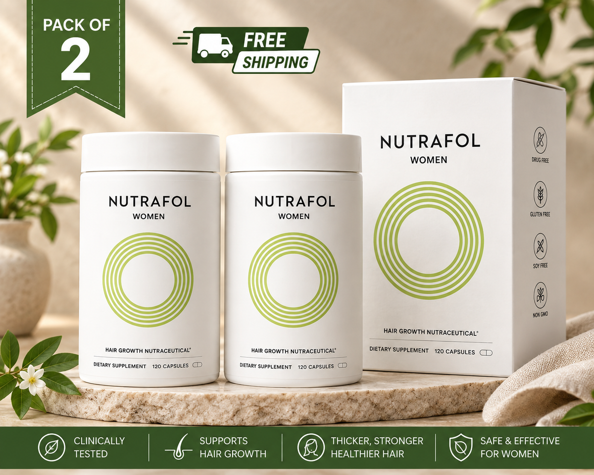 NUTRAFOL Women Hair Growth Supplement 120 Capsules – Thicker, Fuller Hair Support | Luxeora Shop
