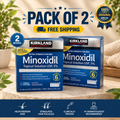 Kirkland Minoxidil 5% Extra Strength for Men – Hair Regrowth Topical Solution | Luxeora Shop