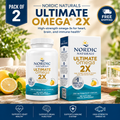 Nordic Naturals Ultimate Omega 2X 60 Soft Gels – 2150mg Omega-3 EPA DHA | Luxeora Shop