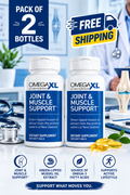 OmegaXL Joint & Muscle Support Supplement 300 Soft Gels – Omega Fatty Acid Formula | Luxeora Shop