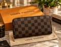 Louis Vuitton Clémence Wallet Monogram Canvas – Zip Around Long Wallet | Luxeora Shop
