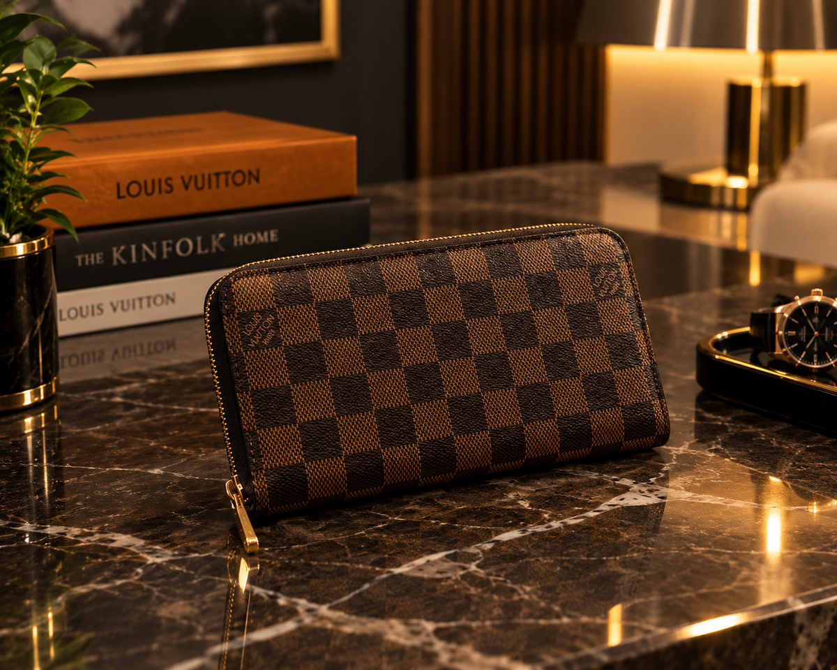Louis Vuitton Clémence Wallet Monogram Canvas – Zip Around Long Wallet | Luxeora Shop