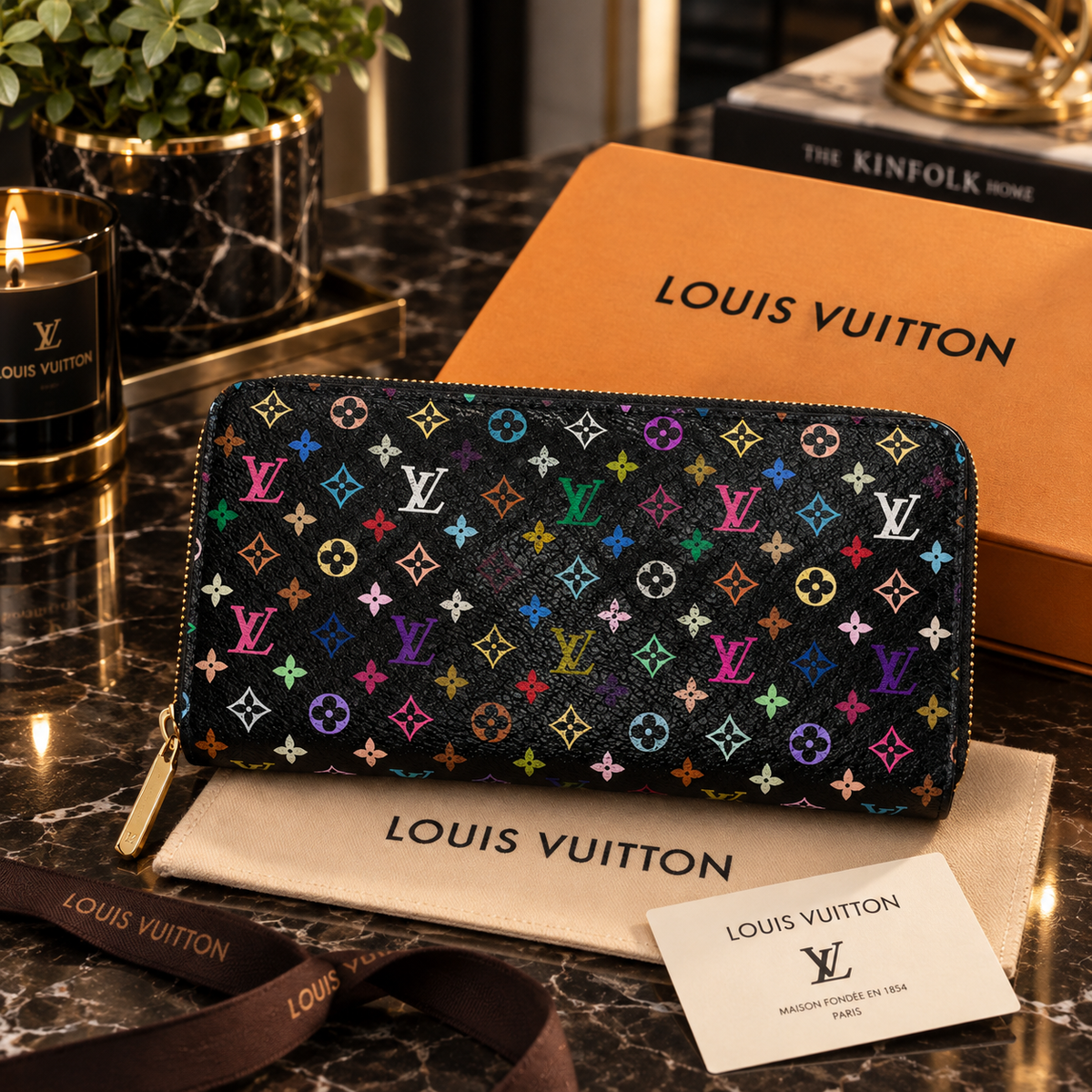 Louis Vuitton Zippy Wallet Multicolor – Monogram Designer Long Wallet | Luxeora Shop