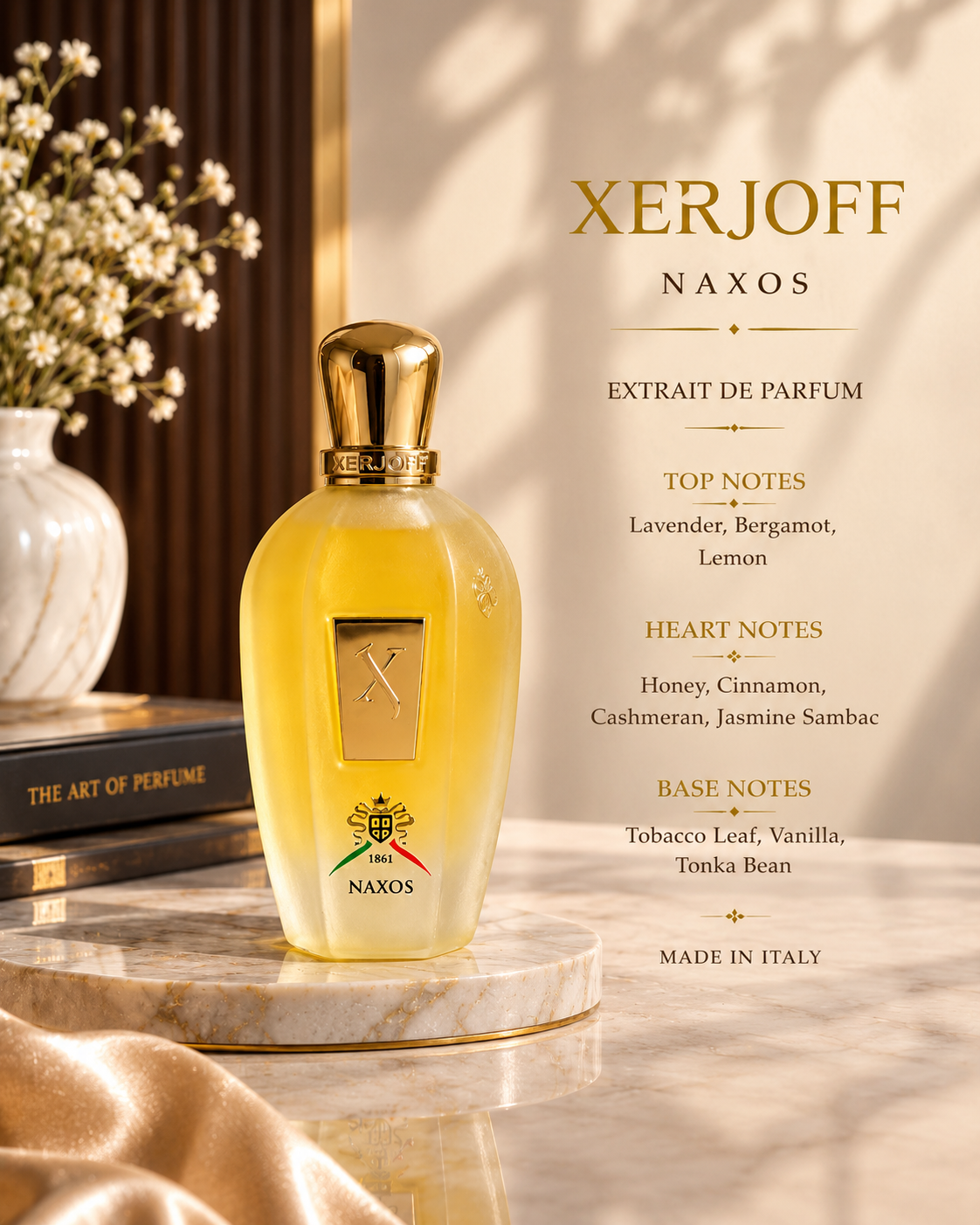 Xerjoff Naxos Eau de Parfum Spray 3.4 oz 100ml – Luxury Unisex Fragrance | Luxeora Shop