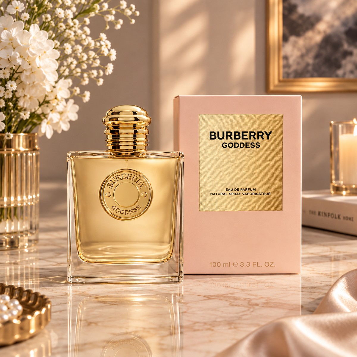 Burberry Goddess Eau de Parfum for Women 100ml 3.3oz – Vanilla & Lavender Fragrance | Luxeora Shop