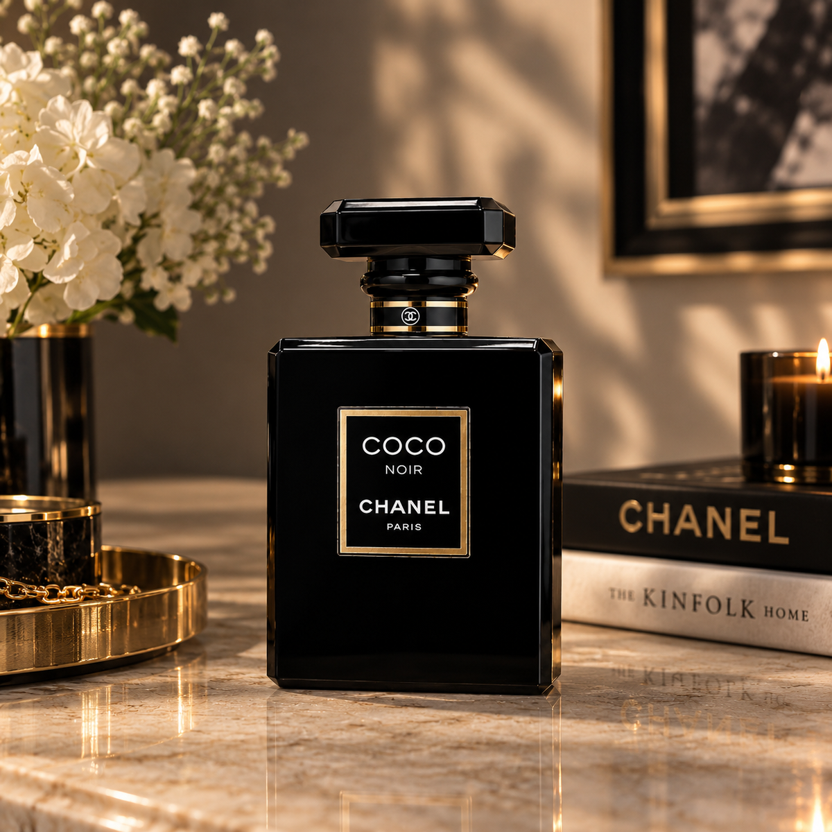 CHANEL Coco Noir Eau de Parfum for Women 100ml 3.4oz – Luxury Ambery Floral Fragrance | Luxeora Shop
