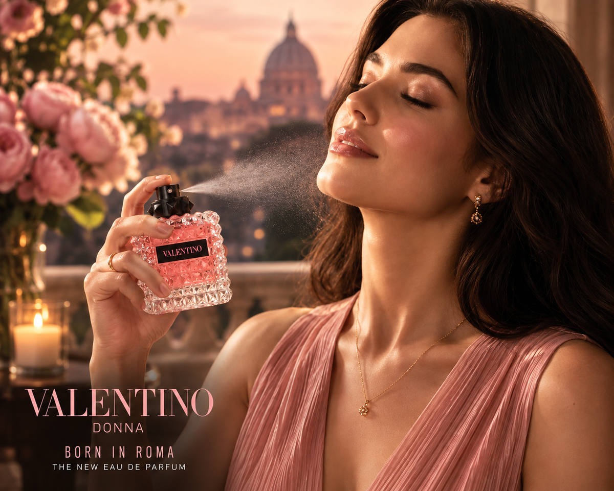 Valentino Born In Roma Donna Eau de Parfum for Women – Luxury Floral Amber Fragrance | Luxeora Shop