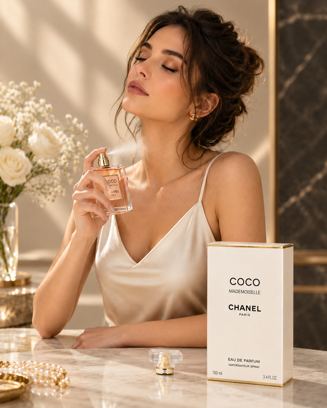 CHANEL Coco Mademoiselle Eau de Parfum for Women 3.4 oz 100ml – Luxury Ambery Floral Fragrance | Luxeora Shop