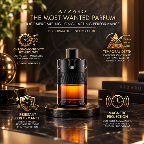 Azzaro The Most Wanted Eau de Parfum for Men 3.4 oz 100ml – Luxury Spicy Amber Fragrance | Luxeora Shop