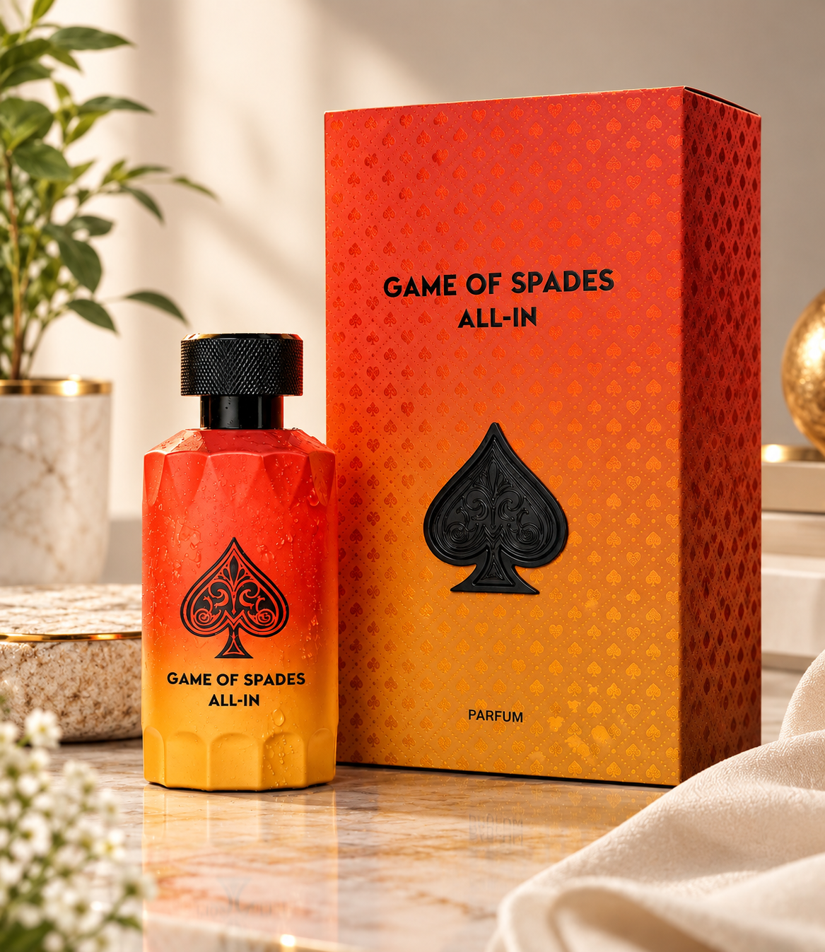 Game of Spades All In by Jo Milano Paris Parfum 3.4 oz / 100 ml – New in Box