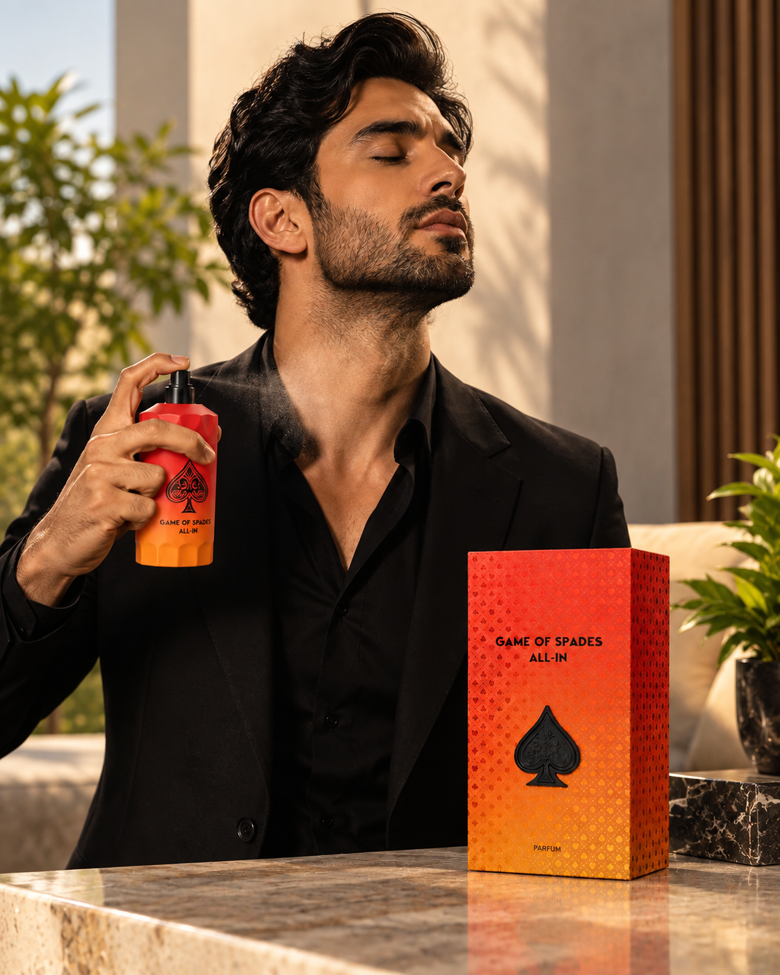 Game of Spades All In by Jo Milano Paris Parfum 3.4 oz / 100 ml – New in Box