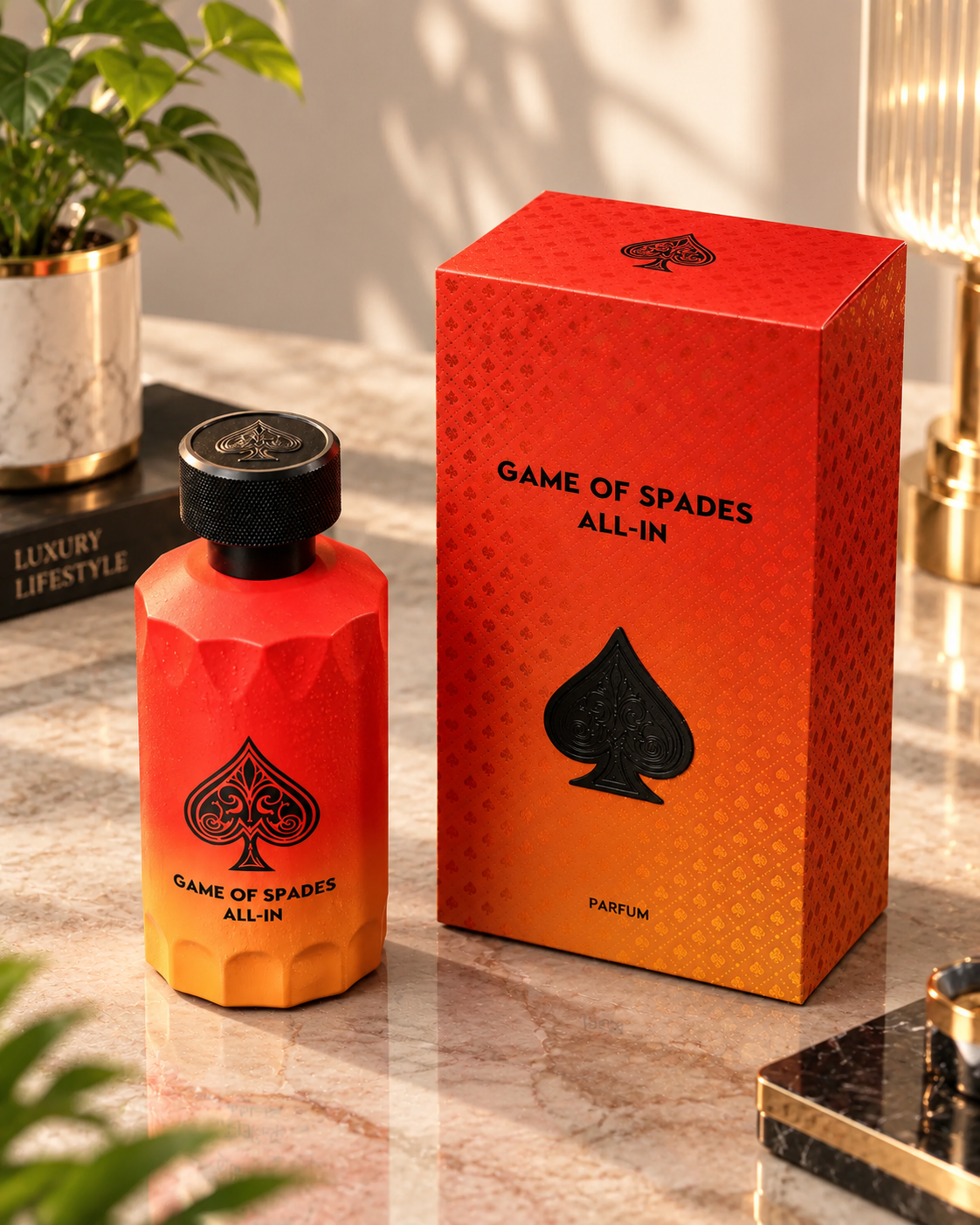 Game of Spades All In by Jo Milano Paris Parfum 3.4 oz / 100 ml – New in Box