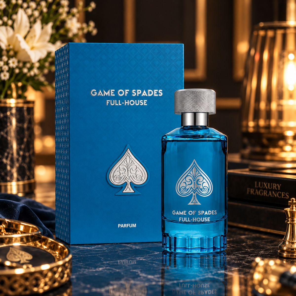 Game of Spades Full-House Parfum by Jo Milano Paris 3.4 oz / 100 ml – New Sealed