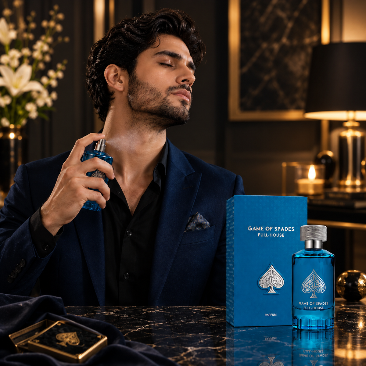 Game of Spades Full-House Parfum by Jo Milano Paris 3.4 oz / 100 ml – New Sealed