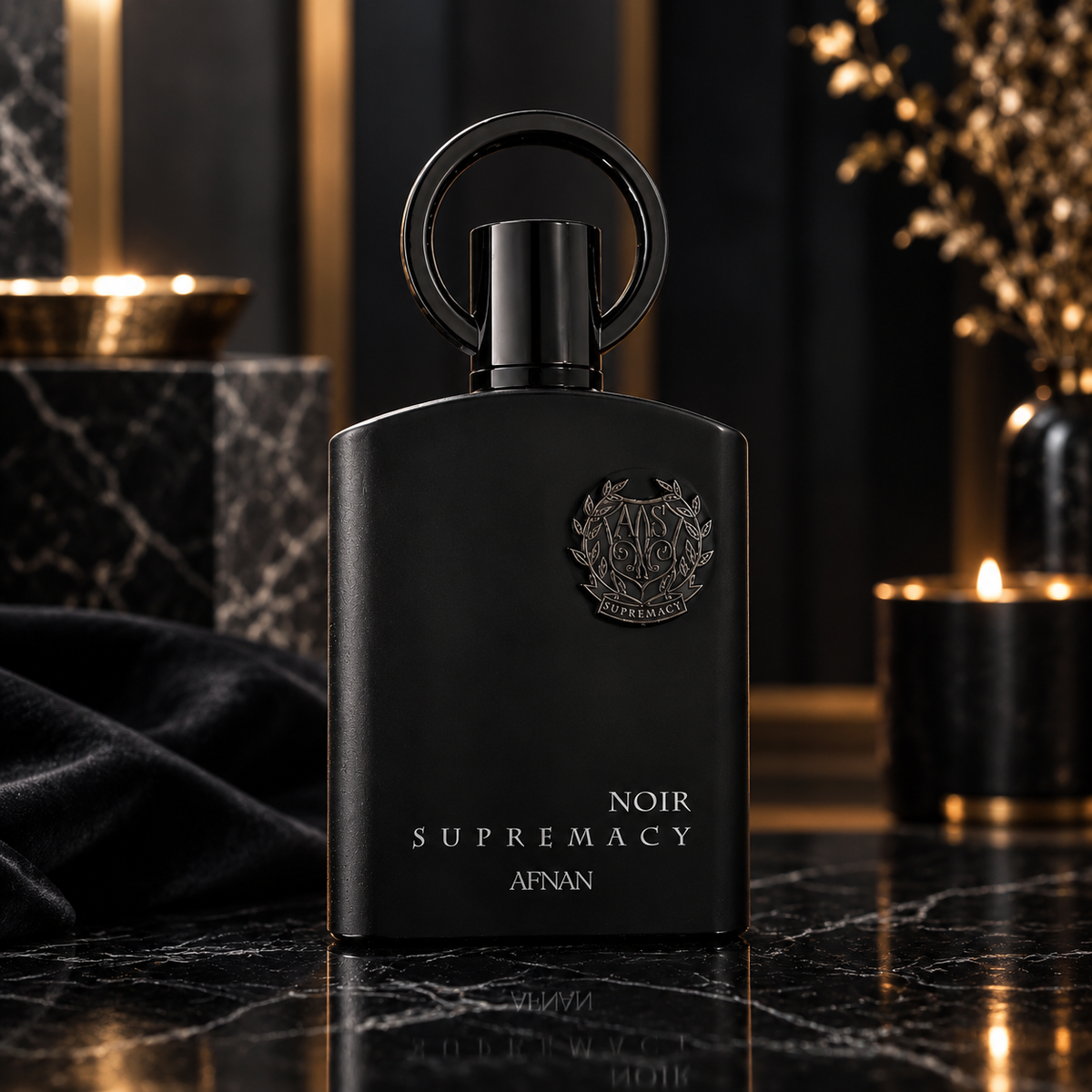 Afnan Supremacy Noir Eau de Parfum Spray for Men 3.4 oz / 100 ml