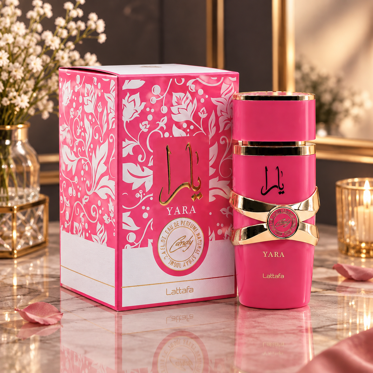 Lattafa Yara Candy Eau de Parfum for Women 3.3 oz 100ml EDP – Luxeora Shop
