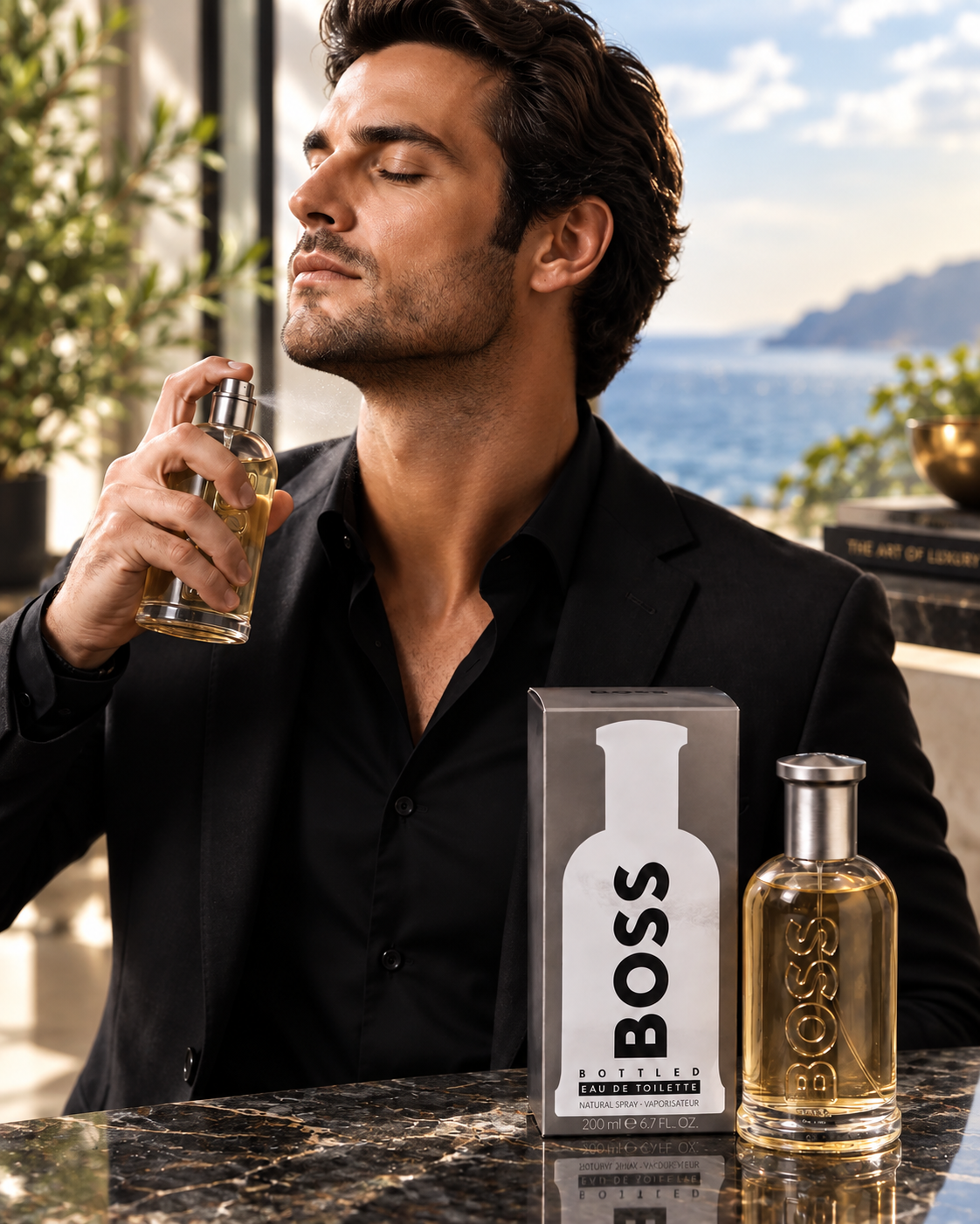 HUGO BOSS BOTTLED Eau de Toilette Spray for Men 100 ml / 3.4 oz