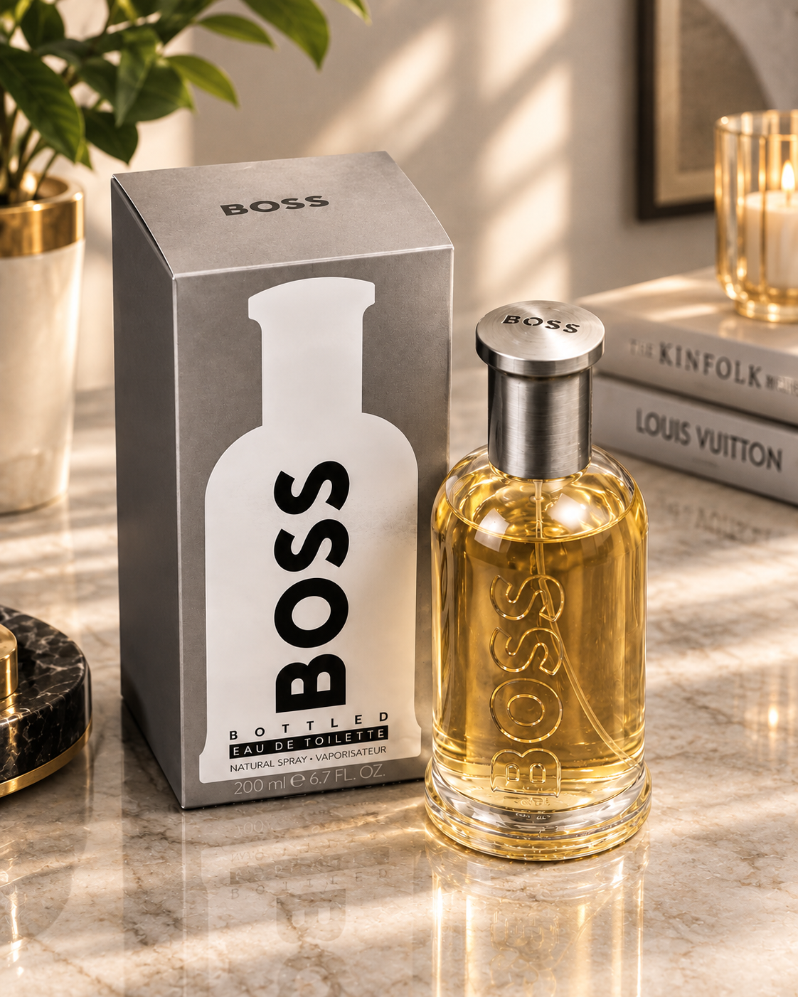 HUGO BOSS BOTTLED Eau de Toilette Spray for Men 100 ml / 3.4 oz