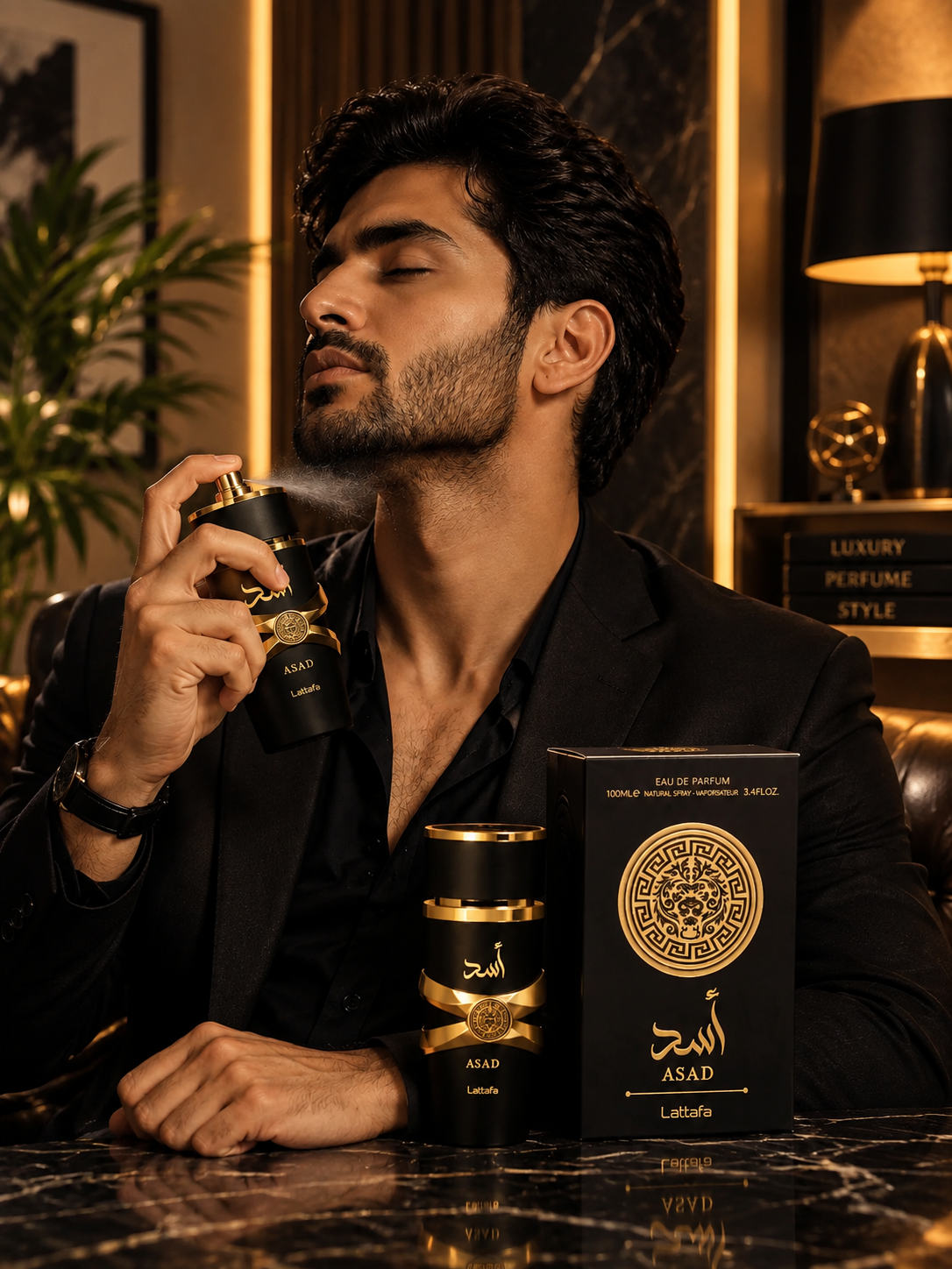 Lattafa Asad Eau de Parfum 100ml / 3.4 oz for Men – Luxeora Shop