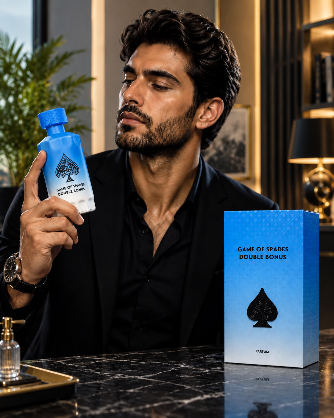 Jo Milano Game of Spades Double Bonus Parfum 1.0 oz / 30ml – Unisex