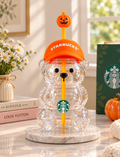 Starbucks Halloween Bearista Bear Cup Tumbler Pumpkin Topper Baseball Cap – Luxeora Shop