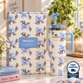 Stanley x LoveShackFancy Holiday Quencher 40 OZ Rosa Beaux Blue – Luxeora Shop
