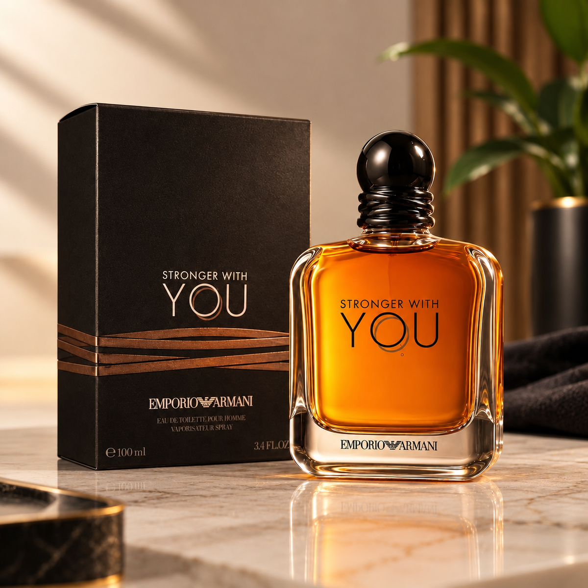 Emporio Armani Stronger With You Eau de Toilette 100ml / 3.4 oz Men's Cologne