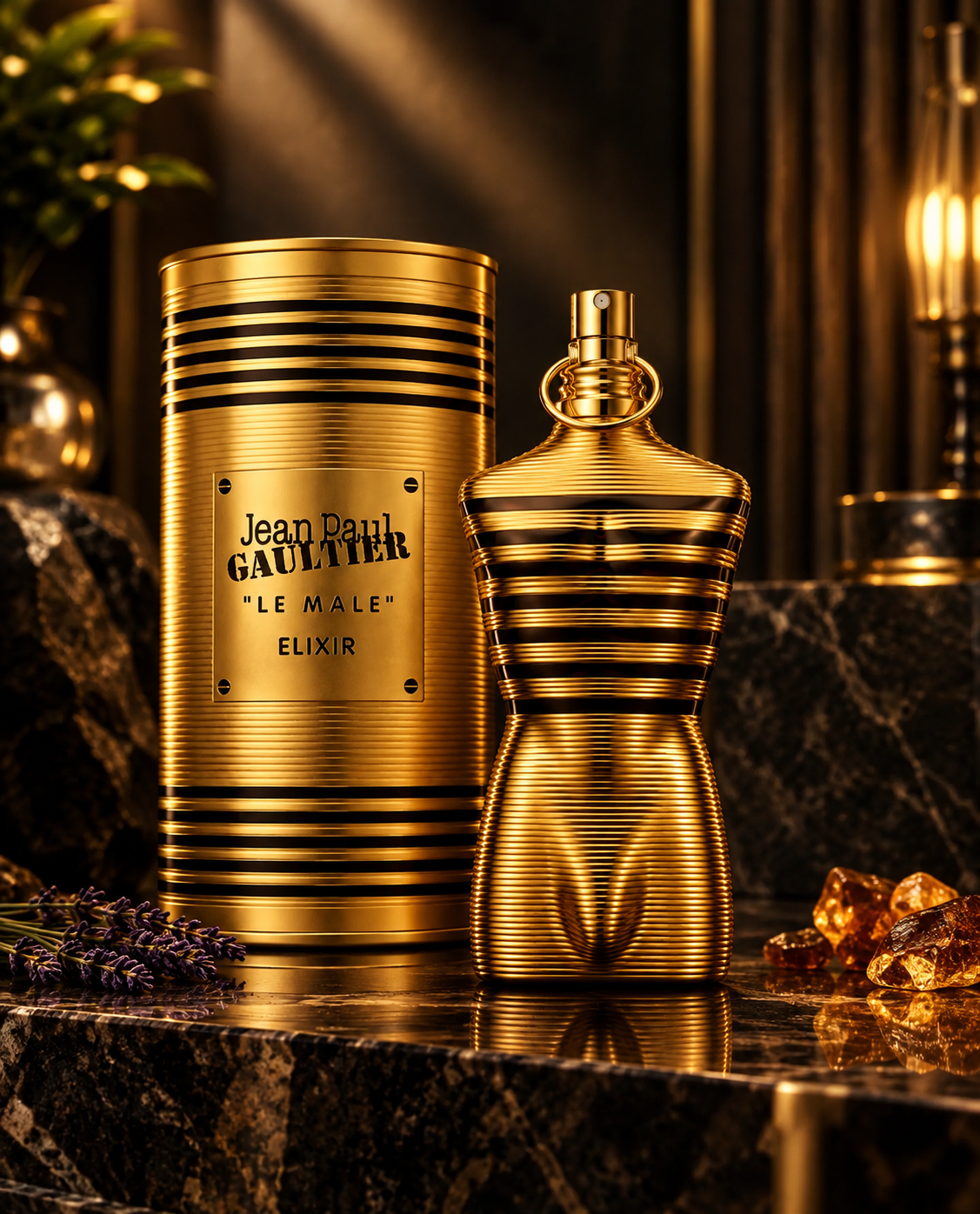 Jean Paul Gaultier Le Male Elixir Parfum 125ml / 4.2 oz Men's Fragrance – Luxeora Shop