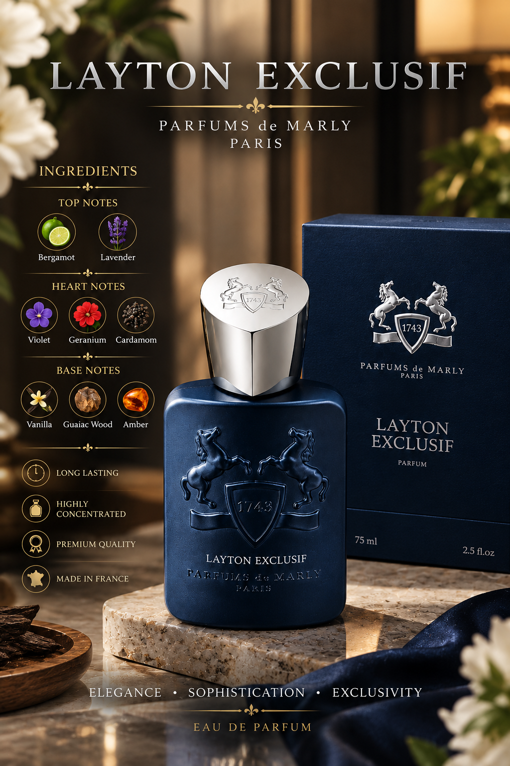 Parfums de Marly Layton Exclusif 125ml / 4.2 oz Parfum – Luxeora Shop
