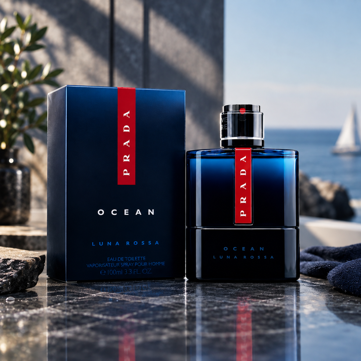 Prada Luna Rossa Ocean Eau de Toilette Spray for Men 100ml / 3.3 oz – Luxeora Shop