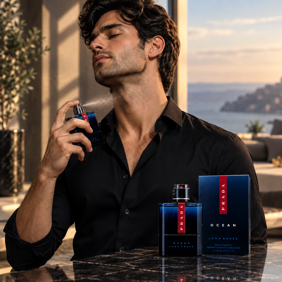 Prada Luna Rossa Ocean Eau de Toilette Spray for Men 100ml / 3.3 oz – Luxeora Shop