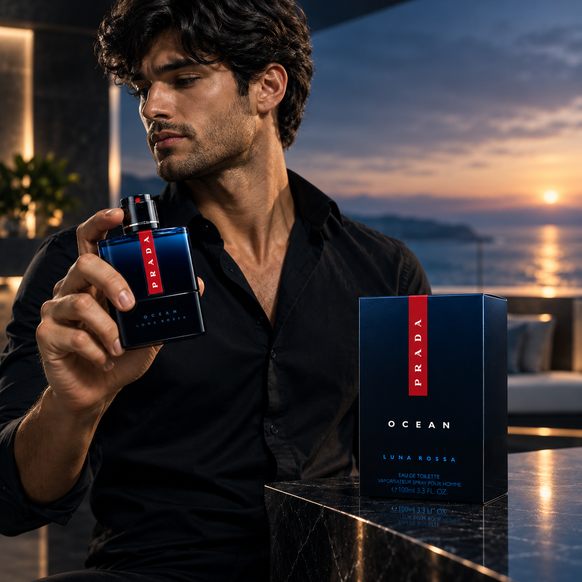 Prada Luna Rossa Ocean Eau de Toilette Spray for Men 100ml / 3.3 oz – Luxeora Shop