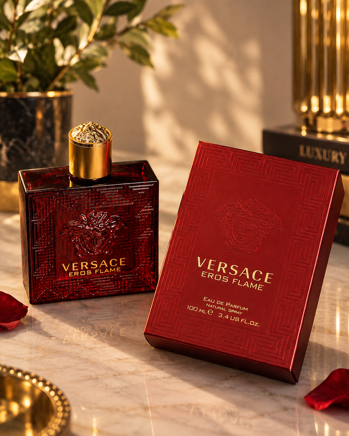 Versace Eros Flame Eau de Parfum 100ml / 3.4 oz for Men – Luxeora Shop