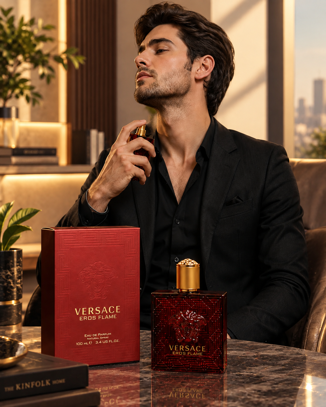 Versace Eros Flame Eau de Parfum 100ml / 3.4 oz for Men – Luxeora Shop
