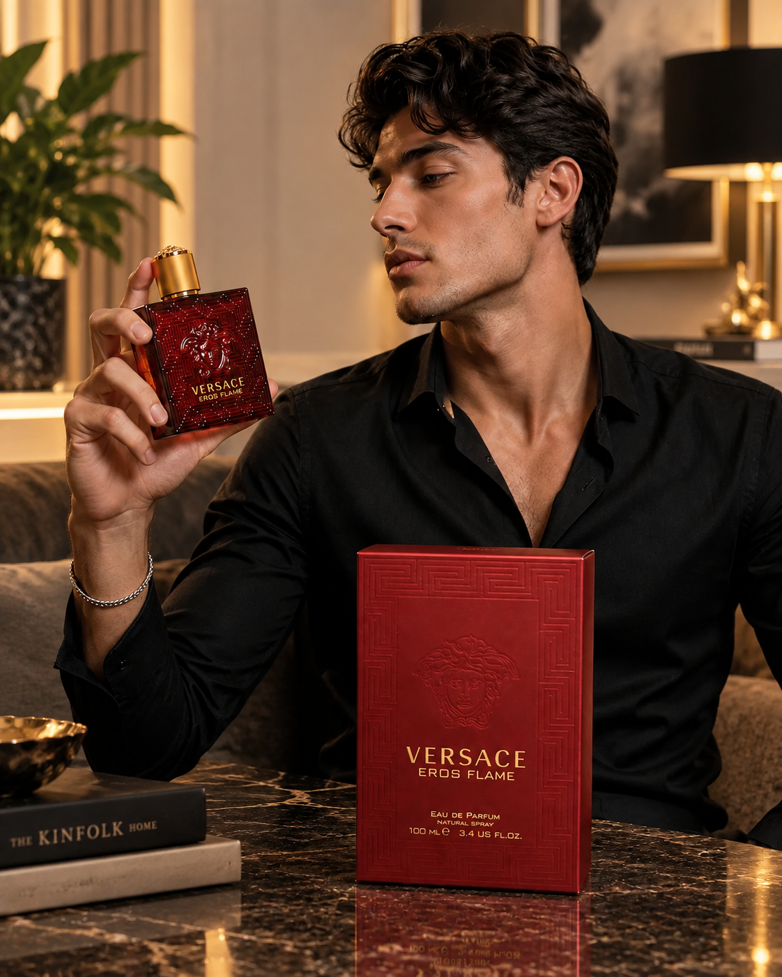 Versace Eros Flame Eau de Parfum 100ml / 3.4 oz for Men – Luxeora Shop