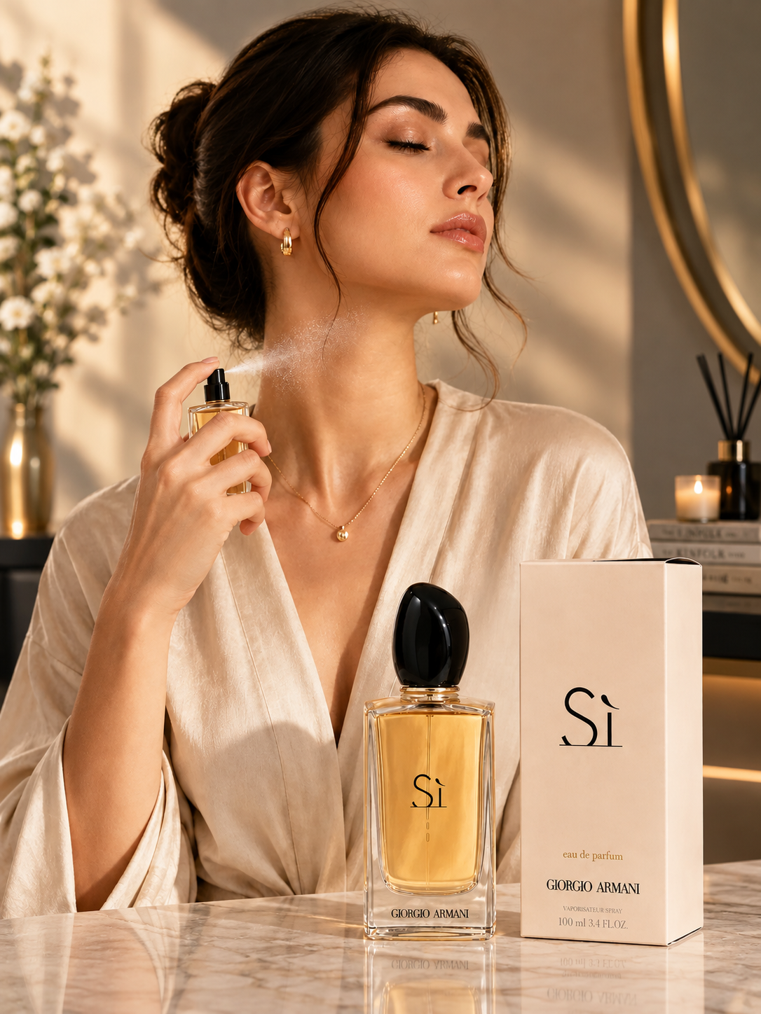 Giorgio Armani Sì Eau de Parfum 100ml / 3.4 oz Women’s Perfume – Luxeora Shop