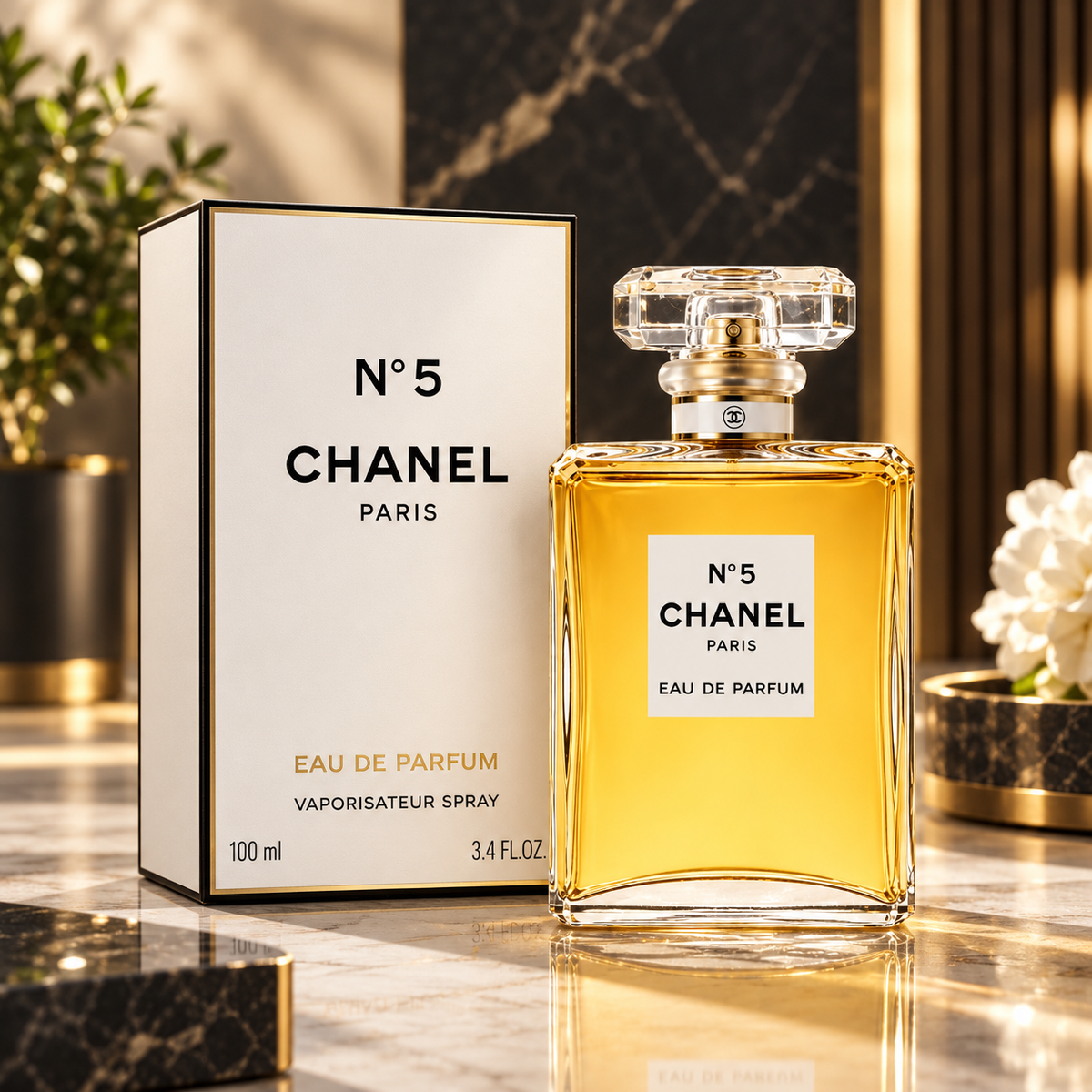 CHANEL N°5 Eau de Parfum 100ml / 3.4 oz Women's Perfume – Luxeora Shop