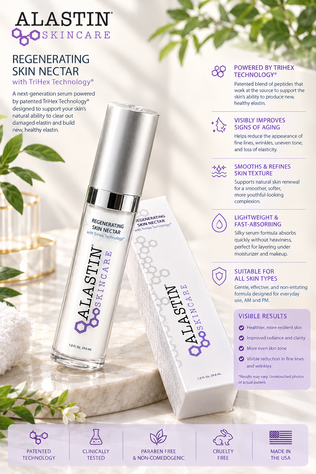 Alastin Skincare Regenerating Skin Nectar 1 fl oz / 29.6 ml