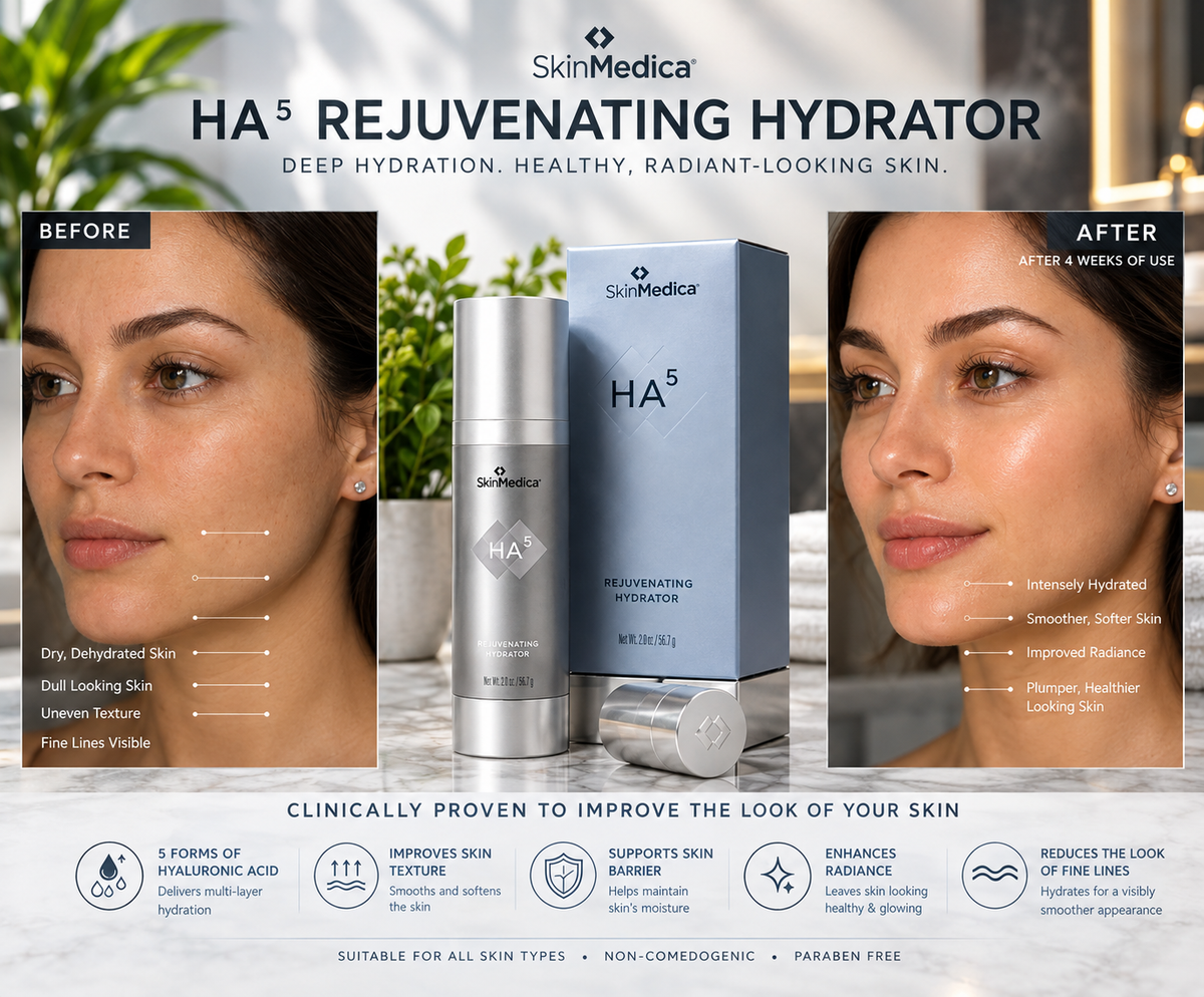 SkinMedica HA⁵ Rejuvenating Hydrator 2 oz / 56.7g – Luxeora Shop
