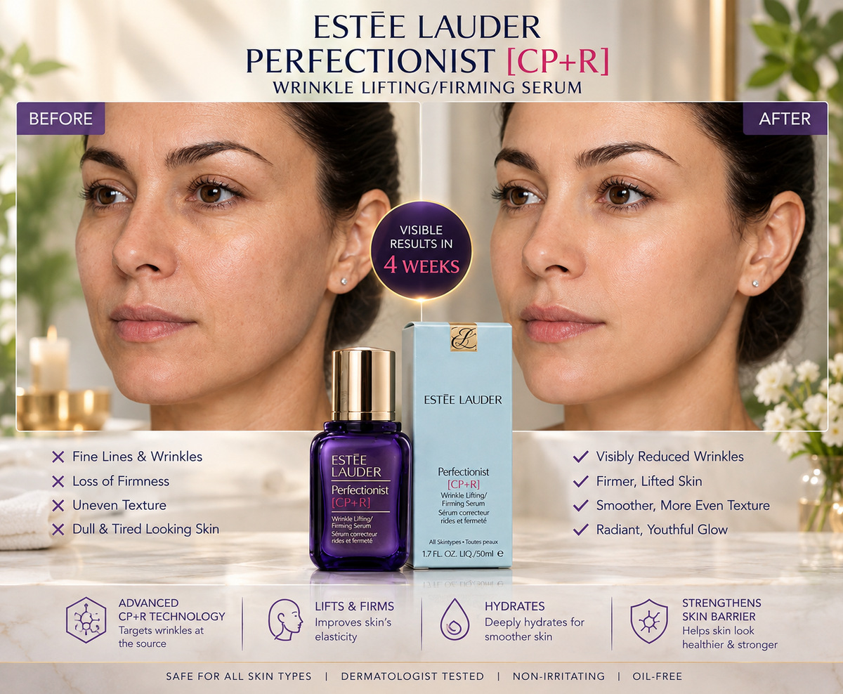 Estée Lauder Perfectionist [CP+R] Wrinkle Lifting/Firming Serum 1.7 oz / 50ml – Luxeora Shop