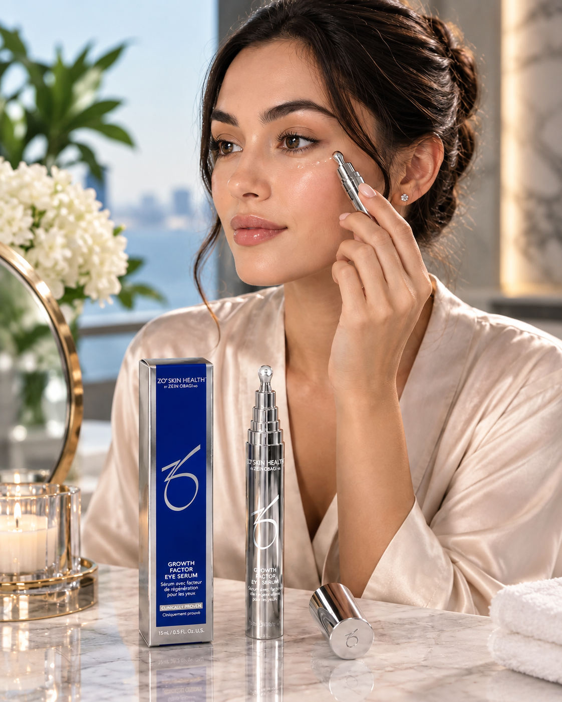 ZO Skin Health Growth Factor Eye Serum 0.5 Fl Oz / 15 ml – New – Luxeora Shop