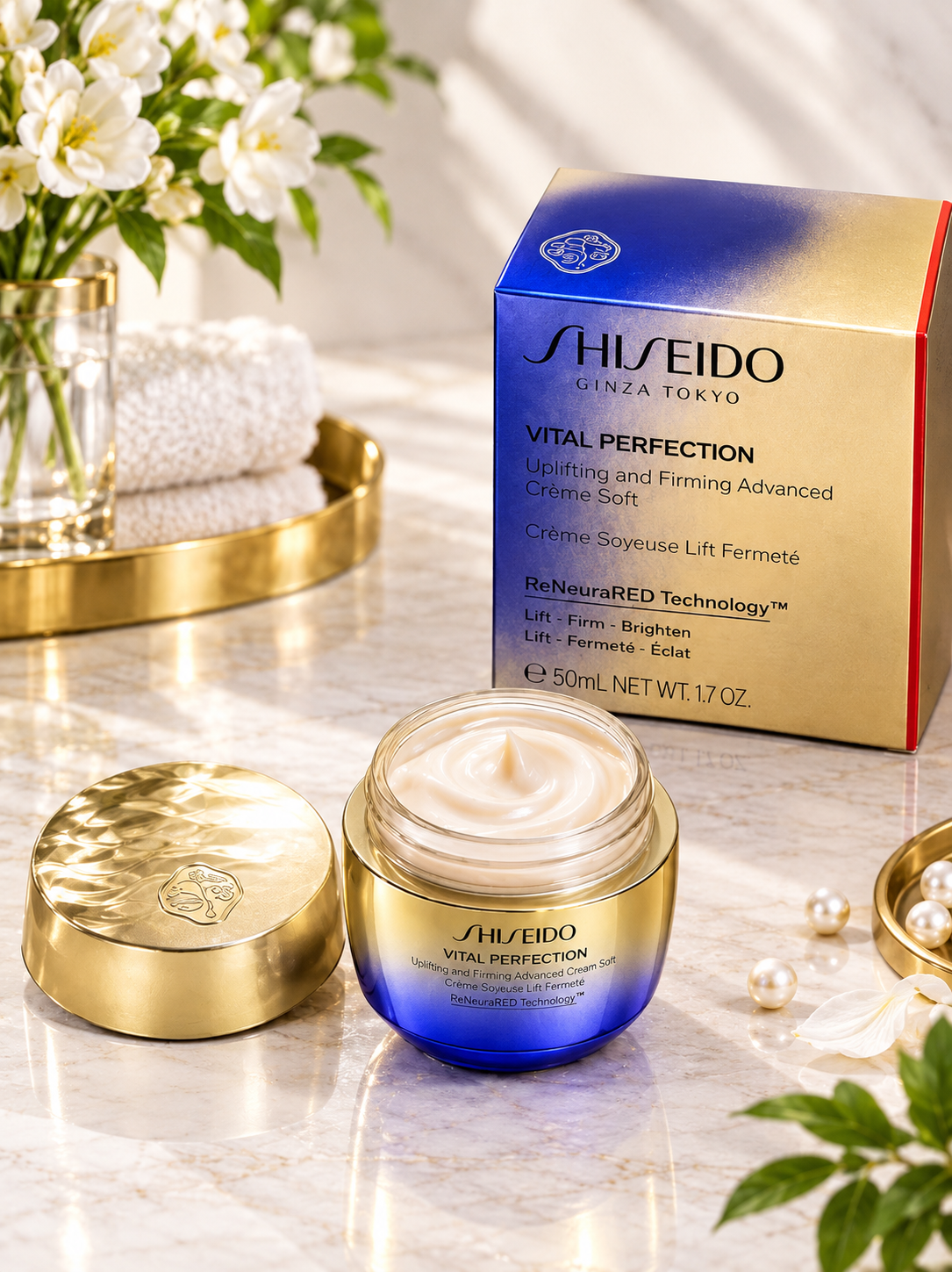 Shiseido Vital Perfection Uplifting & Firming Advanced Cream 50ml / 1.7 oz – NEW