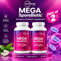 MegaSporeBiotic 180 Capsules – Spore-Based Probiotic for Gut Microbiome & Digestive Health