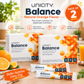 UNICITY Balance Natural Orange – 30 Stick Packs | Fiber & Metabolic Health Support