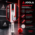 JOOLA Ben Johns Perseus Pro V 16mm Pickleball Paddle Blaze Red – Carbon Fiber Performance Paddle | Luxeora Shop
