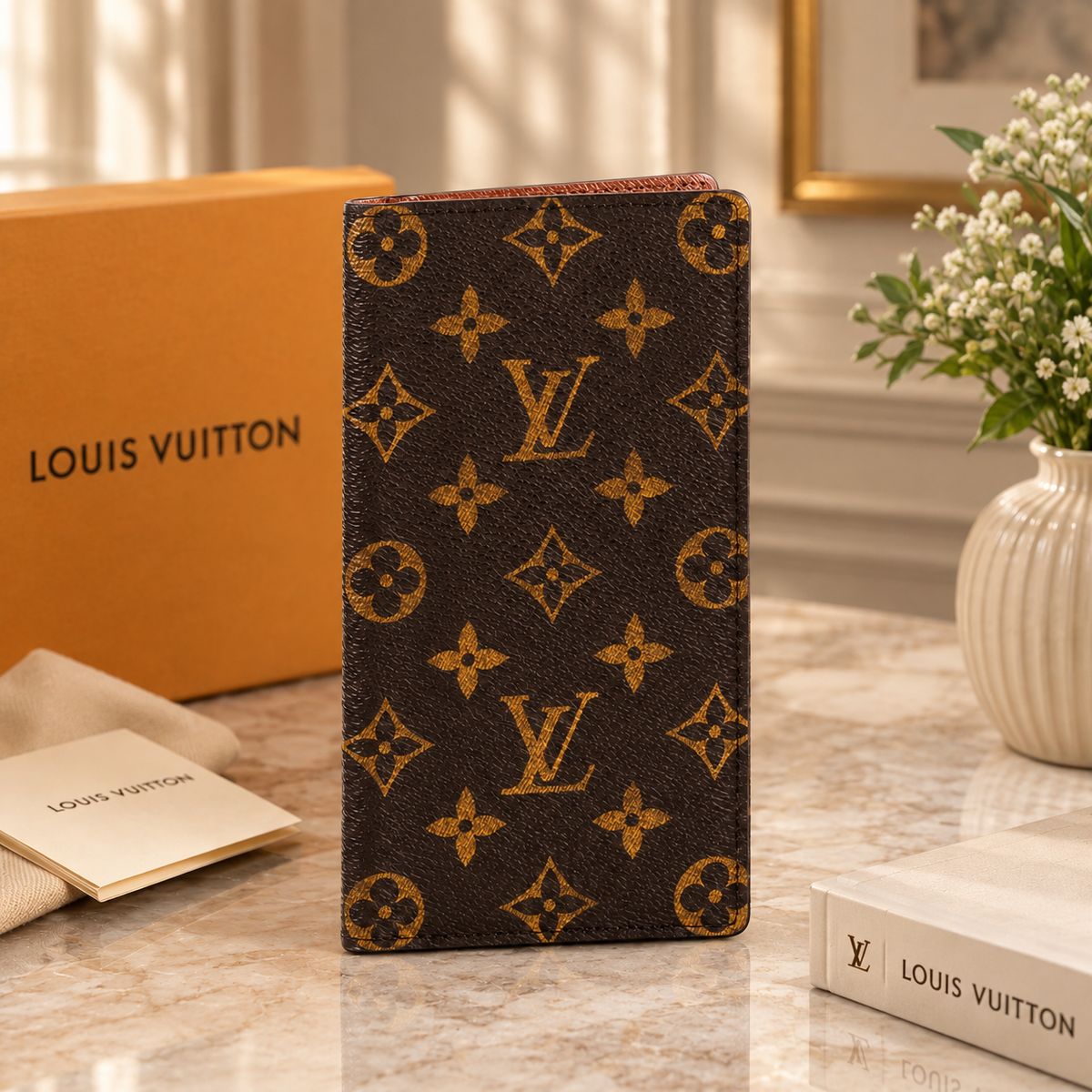 Louis Vuitton Monogram Brazza Long Wallet M66540 – Designer Men's Wallet with Box | Luxeora Shop