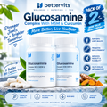 Glucosamine Chondroitin MSM Joint Support Complex for Men & Women – 90 Capsules | Luxeora Shop